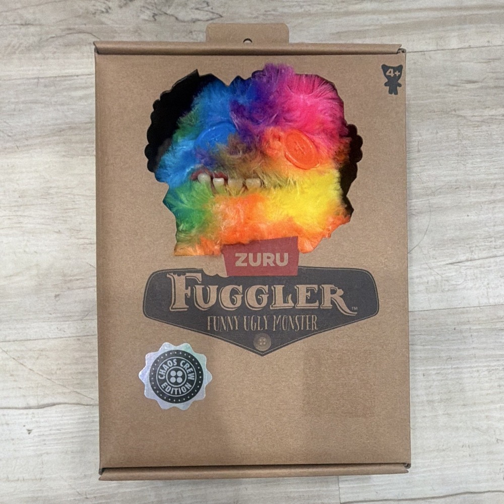 ZURU Fuggler Chaos Crew Limited Edition Plush Multicolor Sir Splodge-A-Lot